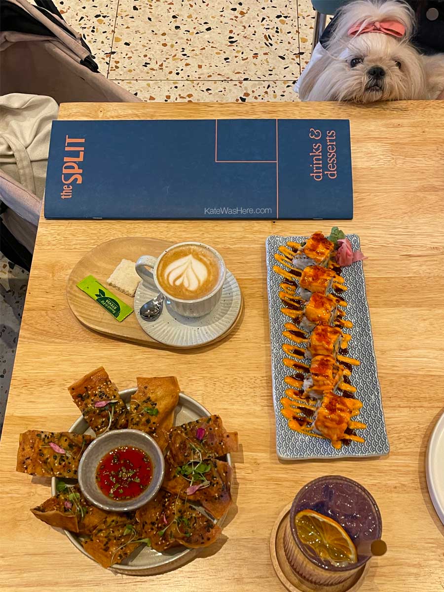 Chef's signature creation at The Split